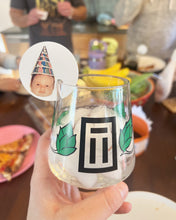 Load image into Gallery viewer, Custom Photo Personalized Drink Clips, Birthday Drink Clips