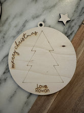 Load image into Gallery viewer, Christmas handprint footprint crafts, DIY Christmas 2023