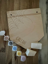 Load image into Gallery viewer, Halloween handprint footprint craft, DIY Spooky Craft