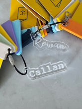 Load image into Gallery viewer, Yoto Card Holder, Reusable Yoto Card Display, Name Tag, Key Ring