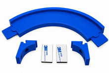 Load image into Gallery viewer, 90 Degree Turn (Inside Corner) | Wall Mountable or Floor | Wall Mount Race Track | Double Sided Tape