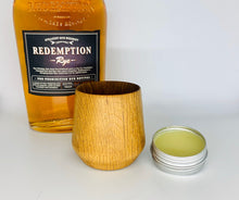 Load image into Gallery viewer, Charred White Oak Whiskey Tumbler | Wood Whiskey Tumbler | Wood Whiskey Glass | Wood Whiskey Cup | Whiskey Enhancing