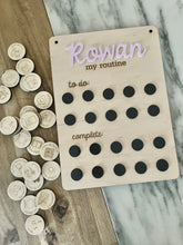Load image into Gallery viewer, Kids Routine Responsibility Chart, Back to School Routine