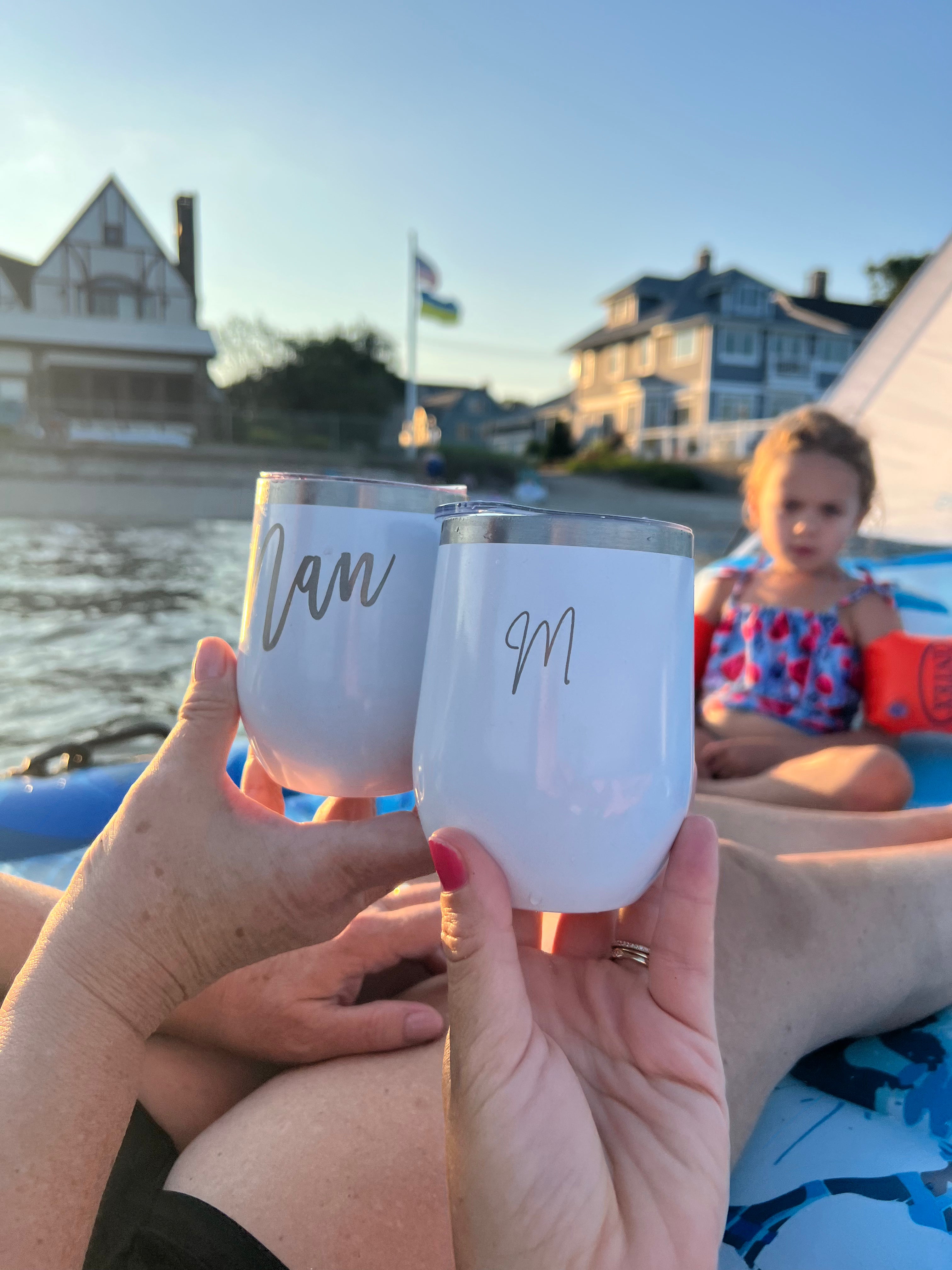 Personalized Wine tumbler – JL Woodworking & Designs