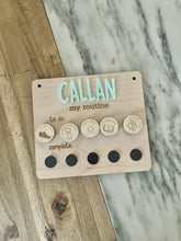 Load image into Gallery viewer, Kids Routine Responsibility Chart, Back to School Routine