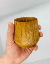 Load image into Gallery viewer, Personalized White Oak Whiskey Tumbler | Wood Whiskey Tumbler | Wood Whiskey Glass | Wood Whiskey Cup | Whiskey Enhancing