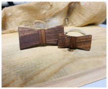 Load image into Gallery viewer, Rowan's Wood Bow, Baby Headband | Baby Bow headband | Handmade | Newborn Baby Shower Gift | Wooden Headband, Gifts for New Baby, Easter Bow