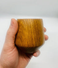 Load image into Gallery viewer, Personalized Rocking Whiskey Tumbler | White Oak Whiskey Tumbler | Wood Whiskey Tumbler | Wood Whiskey Glass | Wood Whiskey Cup