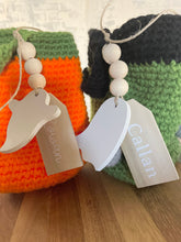 Load image into Gallery viewer, Personalized Halloween Basket Name Tags, Spooky Gift Tags