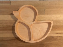 Load image into Gallery viewer, Wooden Toddler Animal Plates | Wood Kid Animal Plates | Bunny | Duck | Elephant | Fox | Owl