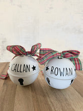 Load image into Gallery viewer, Jingle bells Personalized Christmas Ornament, Custom Name Ornament, Baby Name Ornament, Name Stocking Label