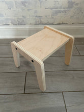 Load image into Gallery viewer, Toddler Stepping Stool | Montessori Design | Stepping Stool | Wooden Step Stool | Step Stool | Toddler Step Stool