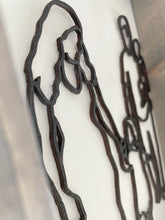 Load image into Gallery viewer, Line Art Family Portrait, Wood 3D Family Photo, mom birthday gift, mother’s father’s day gift, anniversary gift, wedding photo gift, Christmas Gift