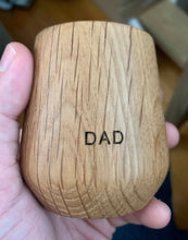 Load image into Gallery viewer, Maintenance FREE | Personalized White Oak Whiskey Tumbler | Wood Whiskey Tumbler | Wood Whiskey Glass | Wood Whiskey Cup | Whiskey Enhancing