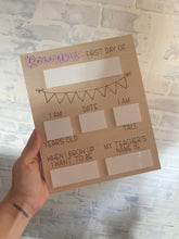 Load image into Gallery viewer, Back to School Sign, School photo prop, First Day of School Sign, Last Day of School Sign