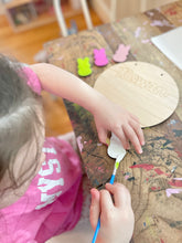 Load image into Gallery viewer, Easter Peeps Door Hanger Paint Kit