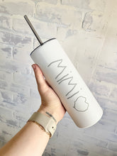 Load image into Gallery viewer, Personalized Handwriting Drink Tumbler, Mother’s Day Father’s Day gifts