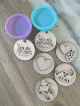 Load image into Gallery viewer, PlayDoh Stamp Valentine’s Day Class Cards