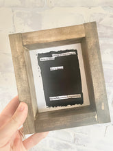 Load image into Gallery viewer, Blackout Poetry Table Top Art, JLWD X This_Art_Sux Collab