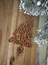 Load image into Gallery viewer, Christmas Tree Family Names Ornament, Christmas 2023 Family Ornament
