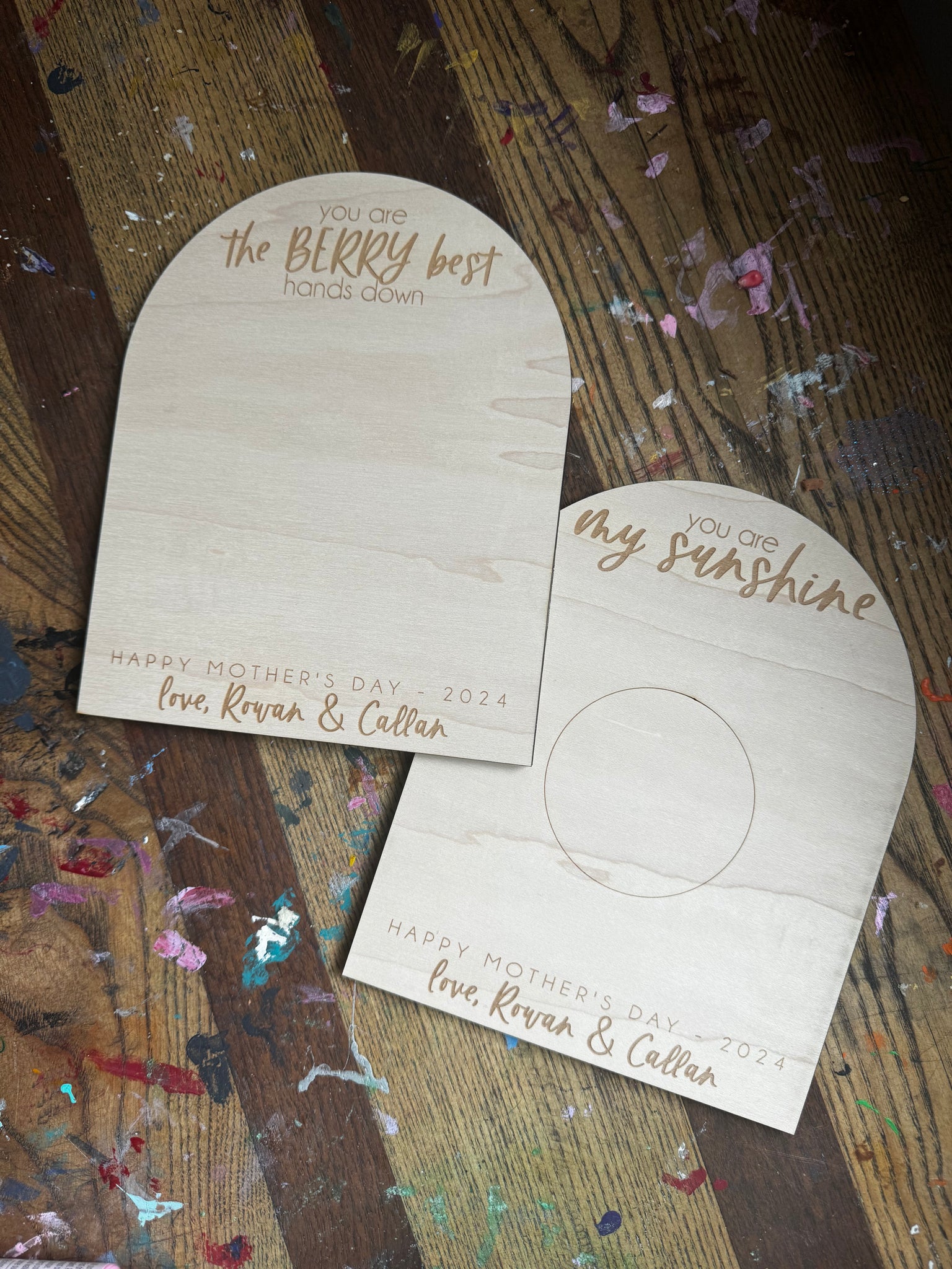 Handprint Fingerprint Art Crafts for Mother’s Day and Father’s Day – JL ...
