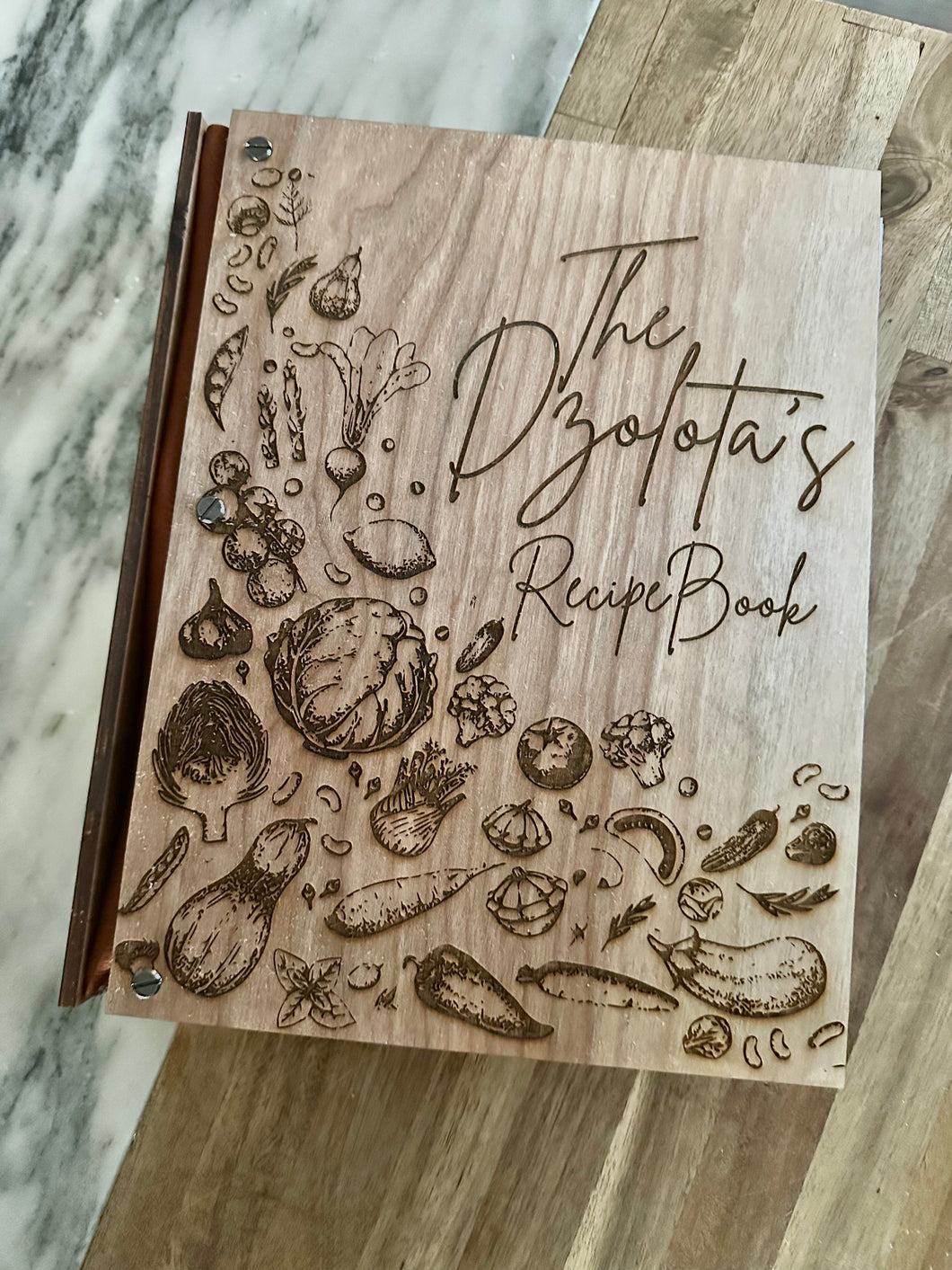 Custom Family Recipe Book