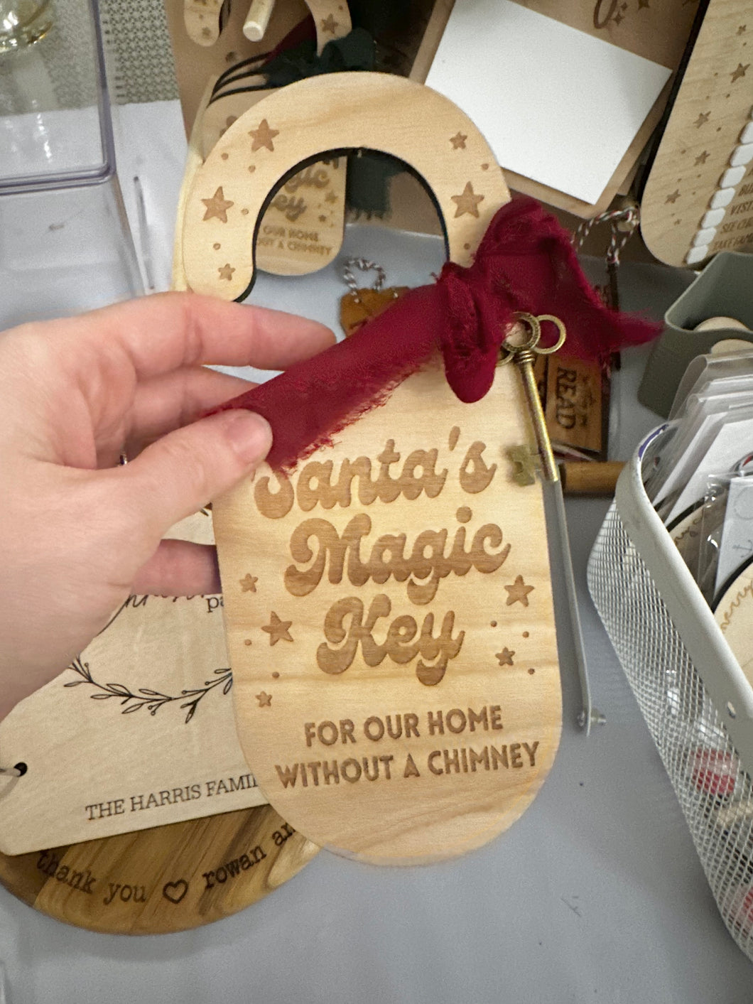 Santa’s Magic Key for a house without a chimney, Christmas 2023