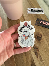 Load image into Gallery viewer, BOO-jee ghost Halloween Stanley Topper
