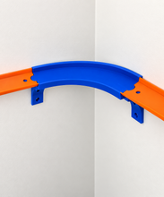 Load image into Gallery viewer, 90 Degree Turn (Inside Corner) | Wall Mountable or Floor | Wall Mount Race Track | Double Sided Tape
