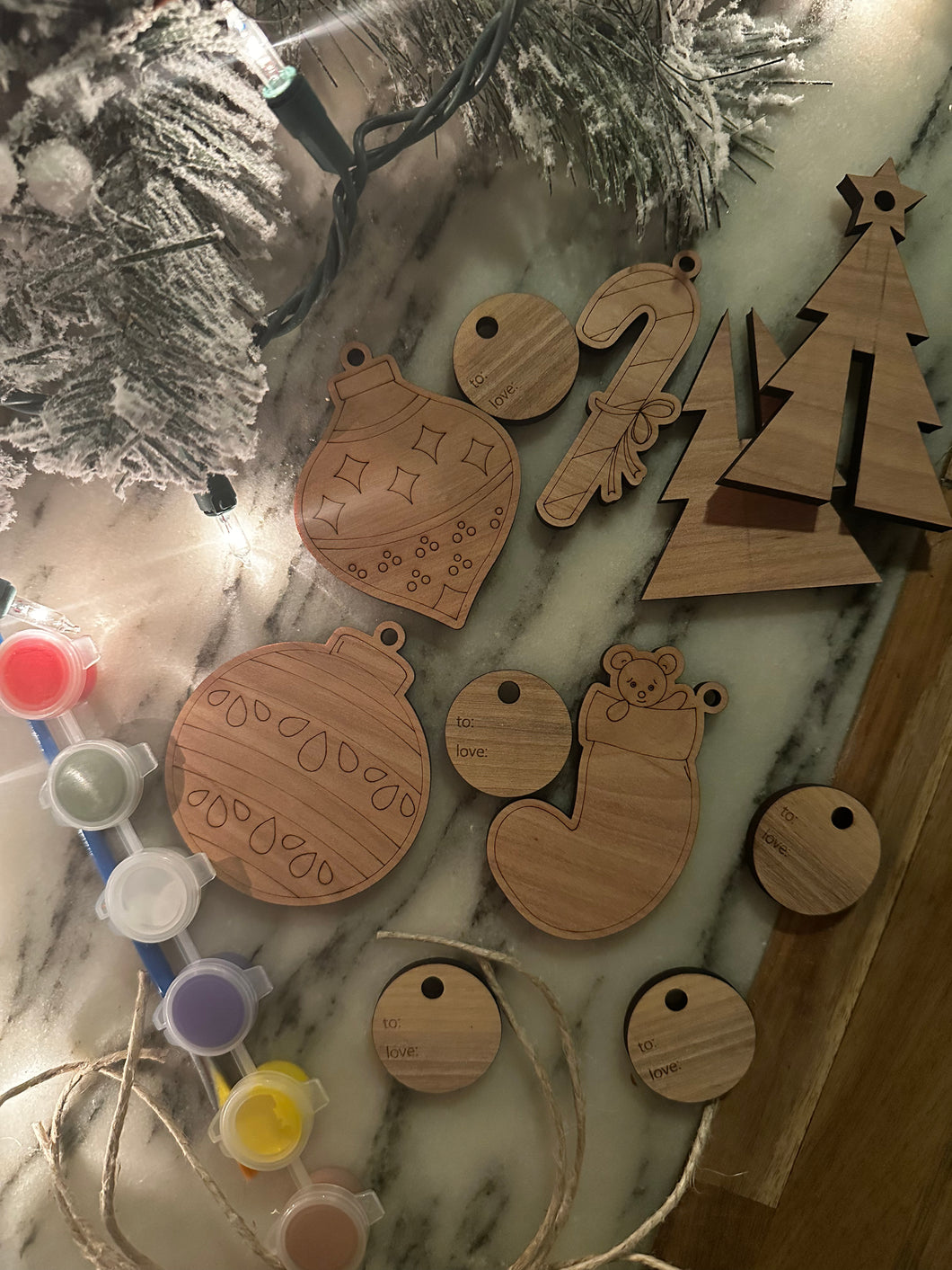 Christmas Ornament Kit For Kids, DIY Christmas Ornaments, Christmas 2023 Ornament Kit