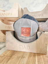 Load image into Gallery viewer, Baseball Cap Holder, Table-Top Engraved Hat Holder
