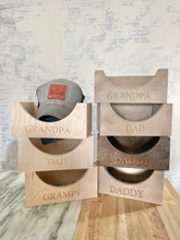 Load image into Gallery viewer, Baseball Cap Holder, Table-Top Engraved Hat Holder
