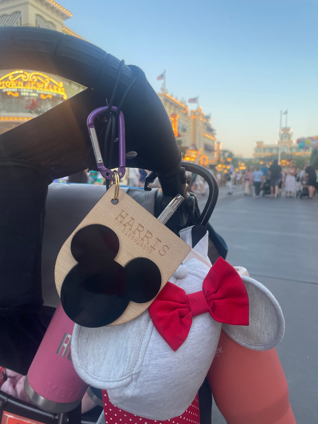 Mouse Stroller Tag