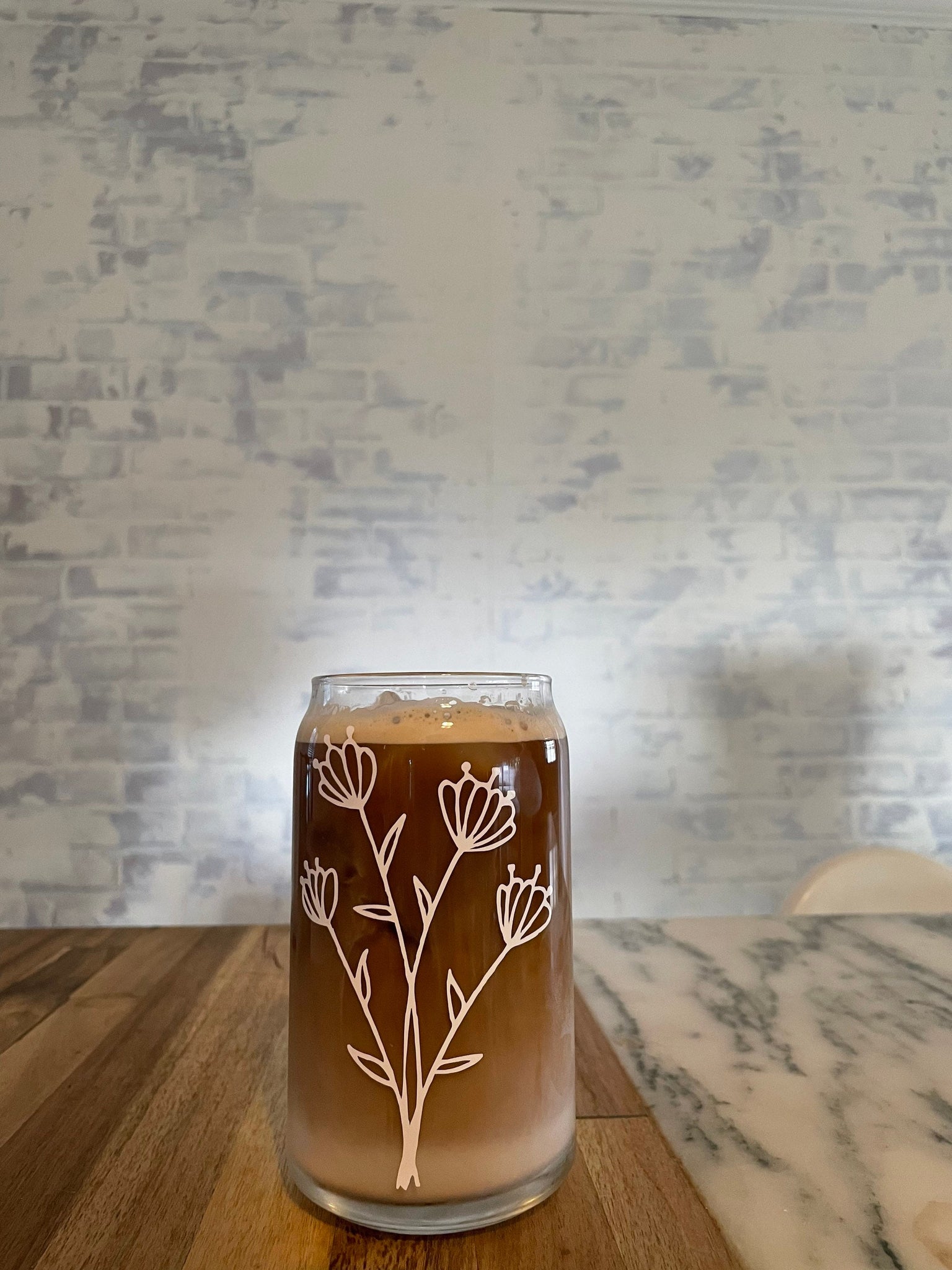 Iced Coffee Beer Can Glass – Kuriartdesigns