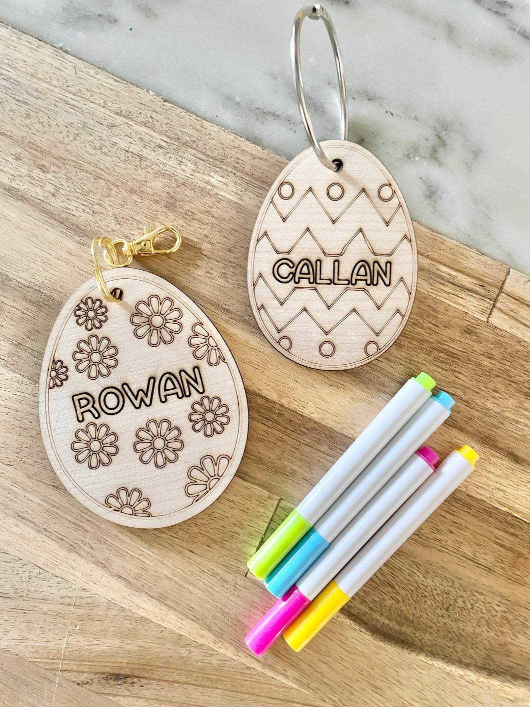 DIY Easter Keychain, Easter Egg Kit